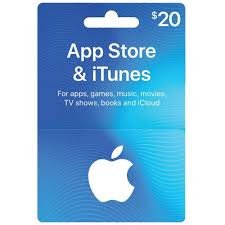 Apple App Store & iTunes Gift Card – $20