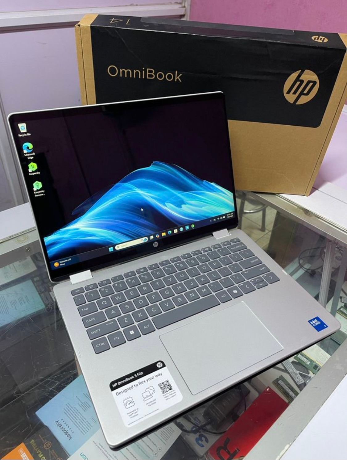 HP OmniBook 5 Flip 14” Convertible Touchscreen Laptop