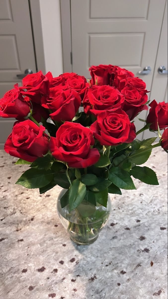 Classic Dozen Red Roses Bouquet